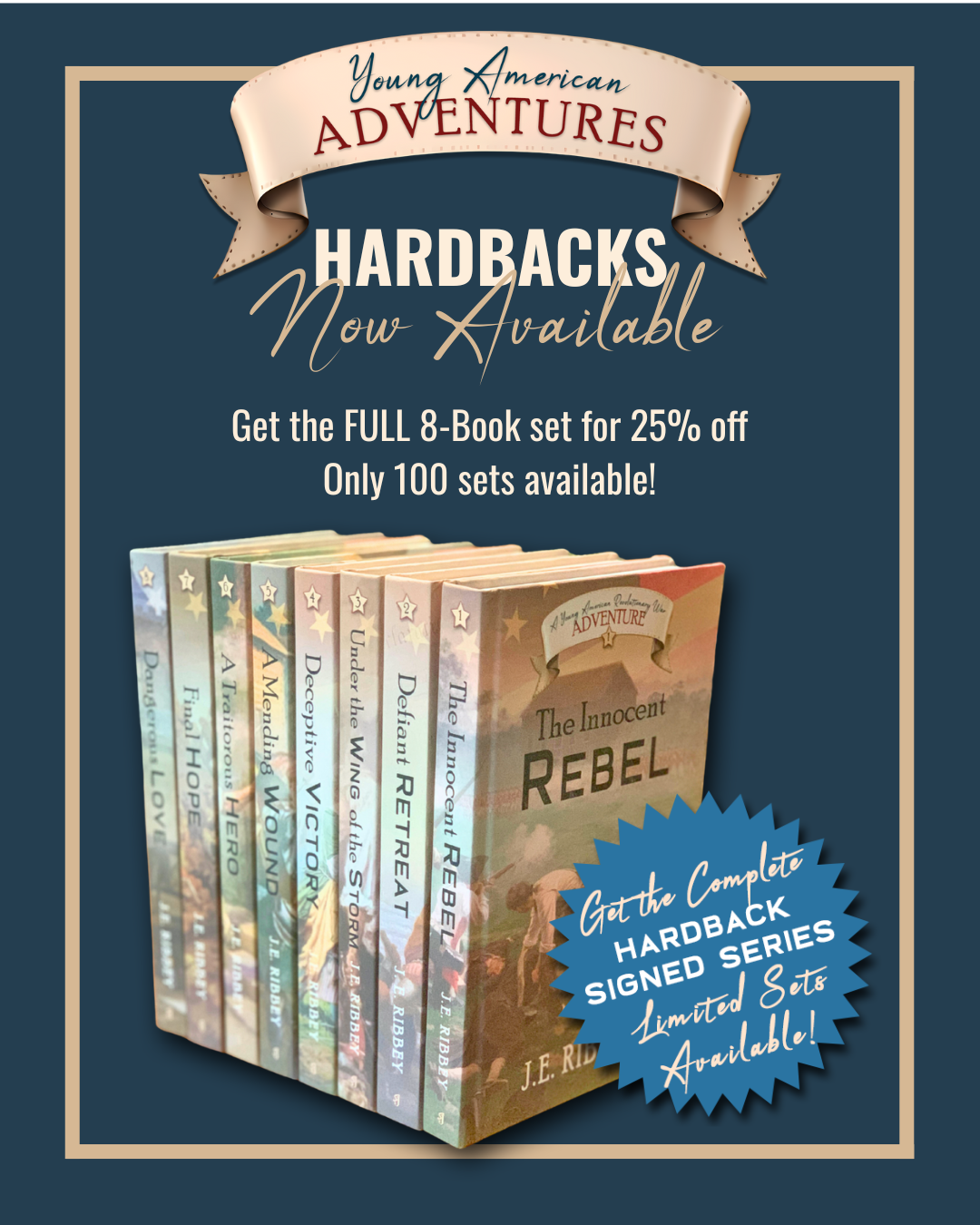 Young American Revolutionary War Adventures FULL Hardcover Series